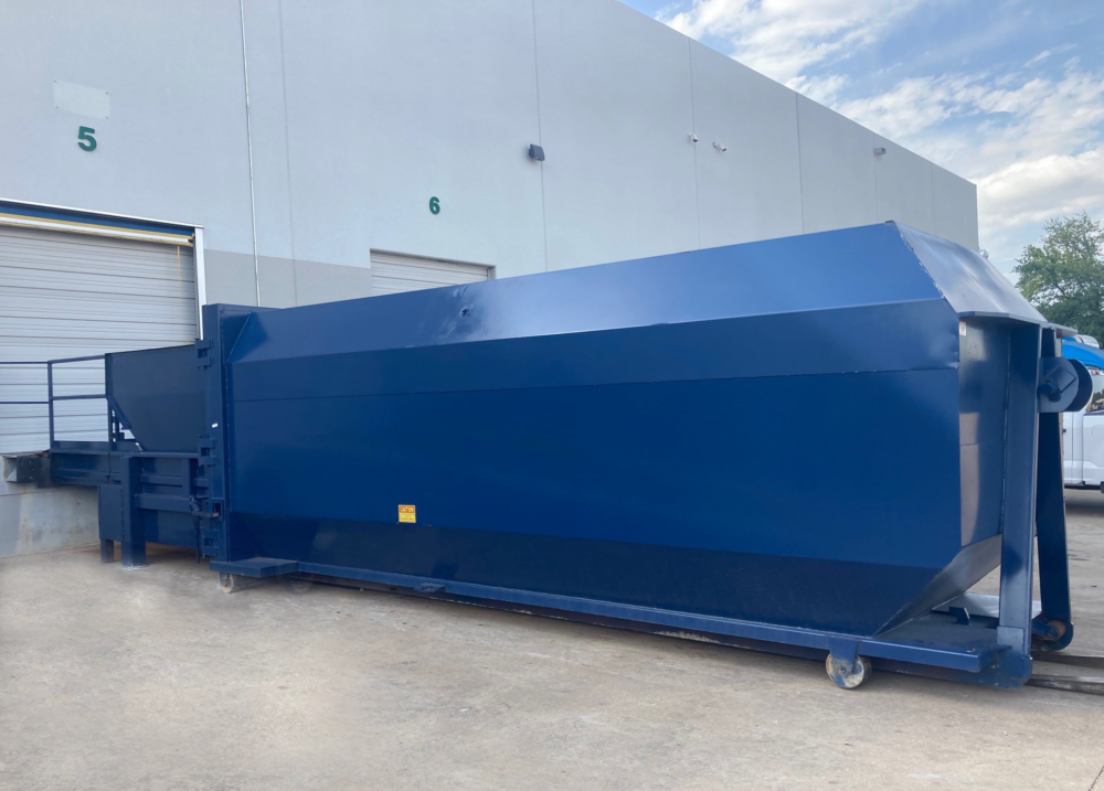 Stationary Compactor Dock Compactor Installation