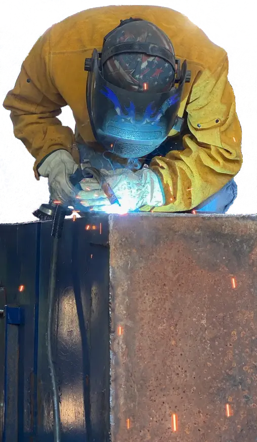 Metal Container Dumpster Repair